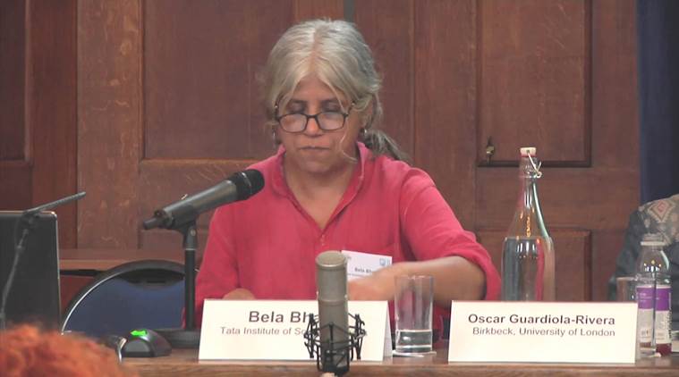 Bela Bhatia, Bastar, Bela Bhatia threatened, NHRC, rape victim case, bastar rape, Bastar police, NHRC Bastar, India news, indian express news, latets news