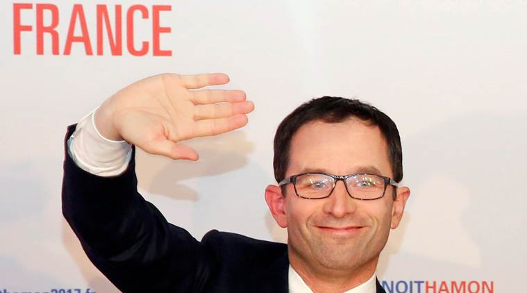 benoit hamon, french elections, france, france elections, french news, hamon, french socialist presidential primary, france presidential primary, manuel valls, france ex pm manuel valls, france news, indian express, world news