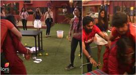 bigg boss 10, swami om, swami om out, swami out thrown out, swami om pees, swami om pees on Rohan Bani, swami om pees national television, swami om news, swami om bigg boss, swami om weird acts, swami om dirty acts, swami om irks bigg boss, bb news, bb updates, bigg boss 10 news, bigg boss 10 updates, television news, television updates, indian express news, indian express