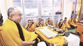Dalai Lama, international meet, Rajgir-Nalanda meet, Karmapa, Tibetan Buddhism, narendra modi, buddhist conference, Karmapa Lama, Karma Kagyu sect, dalai lama delhi, indian express news, india news