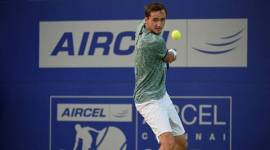 Daniil Medvede, Benoit Paire, Open 13, tennis tournament, tennis news, sports news, indian express news