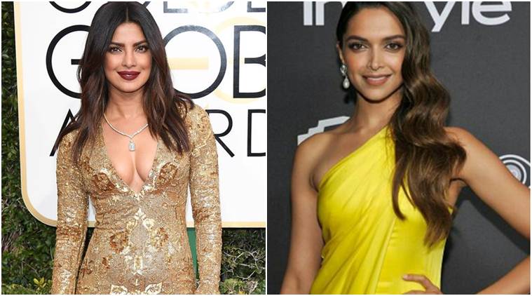 Deepika Padukone, Priyanka Chopra, Deepika Padukone Priyanka, Deepika Padukone Golden Globes, Deepika Priyanka Golden Globes