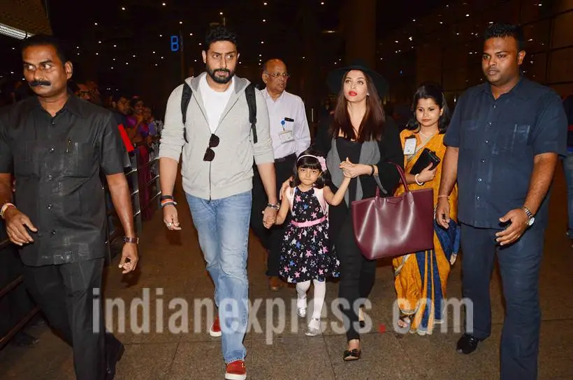 Spotted: Aishwarya Rai with Aaradhya  Entertainment Gallery News - The  Indian Express