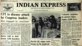 Chandra Shekhar, Mohan Dharia, CPI On Congress,Abu Daoud, guerilla leader, International Monetary Fund , india news, latest news