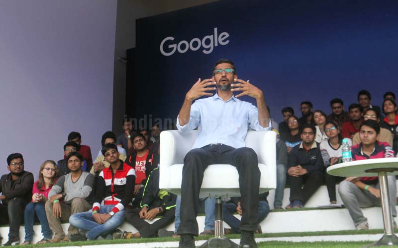 Google, Google CEO, Sundar Pichai IIT Kharagpur visit ,Google CEO Sundar Pichai, Sundar Pichai IIT, Sundar Pichai IIT Kharagpur, Pichai event at IIT Kharagpur