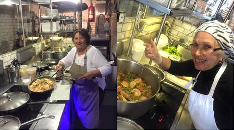 Savour home-cooked food by grandmas from around the world at this Italian eatery!