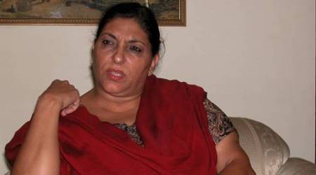 Gurkanwal Kaur daughter of slain Punjab CM Beant Singh awaiting justice alongwith his killers even after eight years of assassination. -Express photograph *** Local Caption *** Gurkanwal Kaur daughter of slain Punjab CM Beant Singh awaiting justice alongwith his killers even after eight years of assassination. -Express photograph