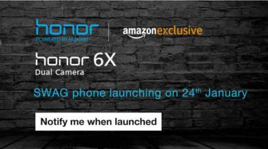 Huawei, Honor 6x, Honor 6x india launch, Honor 6x india price, Honor 6x specs, Honor 6x features, ces 2017, dual rear camera smartphone, technology, technology news