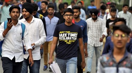 engineering college fight, clash in engineering college, students attacked, Chandigarh Group of Colleges, Chandigarh Group of Colleges attacked, indian express news