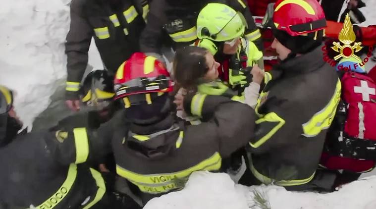 Eight Survivors Found After Massive Italy Avalanche | World News - The ...