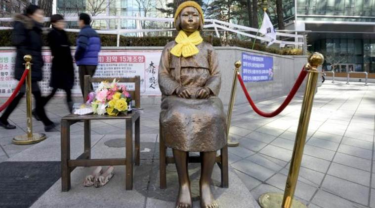 Japans Diplomats To Leave South Korea Over Sex Slaves Statue World News The Indian Express 