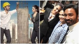 vip 2 first look, vip 2 first look posters, dhanush and kajol, kajol new movie, tamil film, Velaiyilla Pattathari, soundarya rajinikanth, happy new year, new tamil film, entertainment news, indian express news