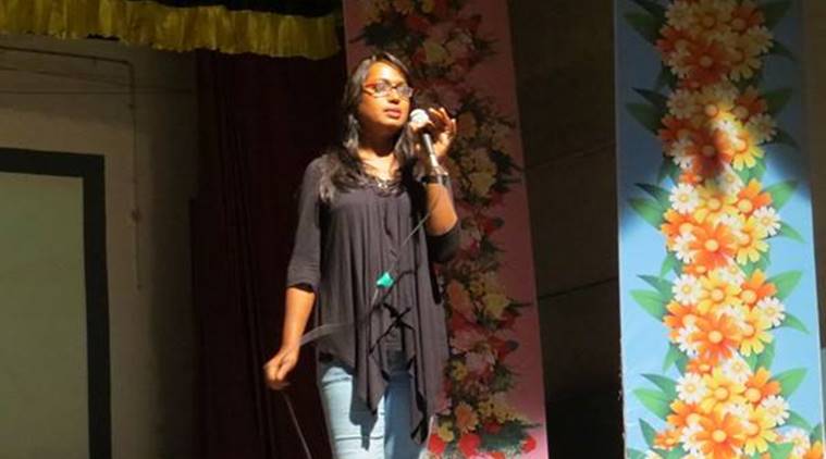 Speaking at Monford International School (Source: www.kalkisubramaniam.com)