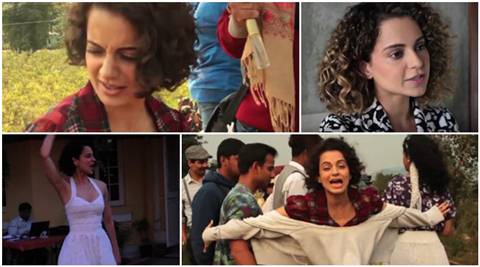 Rangoon trailer making: Kangana Ranaut is a treat to watch in behind
