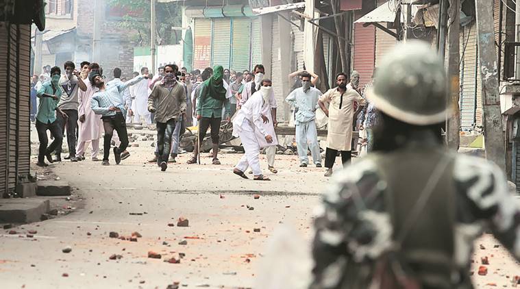 J&K House, J&K House disrupted, J&K assembly, public safety act, J&K government, burhan wani, burhan wani killing, burhan wani protest, kashmir unrest, kashmir protest, what is public safety act, PSA, Hizbul Mujaihideen militant, indian express explained, explained