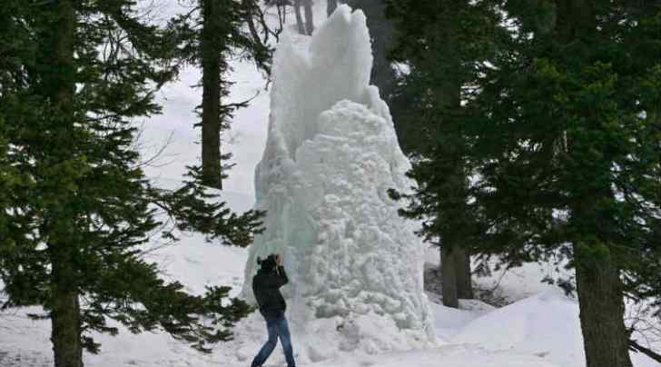 jkbose, kashmir weather, snowfall, snow photos, kashmir photos, snowfall jk, education news, indian express