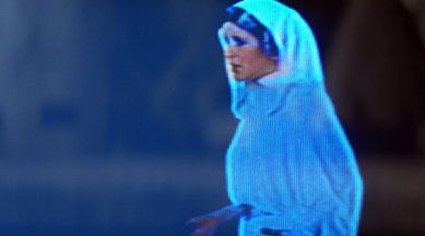 Star Wars, 3D holographic devices, Holograms, Holographic devices, complex manipulations of light, augmented reality devices, futuristic displays, miniaturised cameras, material used to build holographic devices, Science, Science news