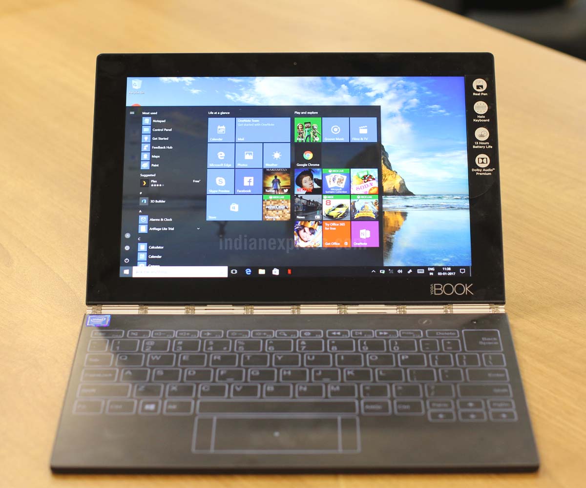 Lenovo, Lenovo Yoga Book, Yoga Book review, Yoga Book features, Yoga Book specs, Yoga Book specifications, Yoga Book Flipkart, Lenovo Yoga Book full review, Yoga Book video review, Yoga Book pricing
