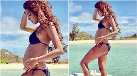 Lisa Haydon Sax Sin Xxx - Lisa Haydon posts bikini photo to announce pregnancy, see pic |  Entertainment News,The Indian Express