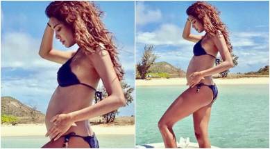 Sex Lisa Haydon Video - Lisa Haydon posts bikini photo to announce pregnancy, see pic | Bollywood  News - The Indian Express