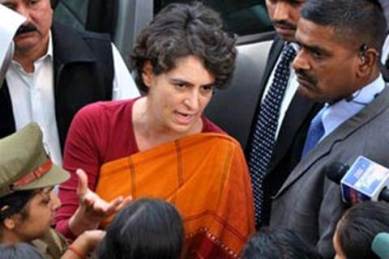 Priyanka Gandhi, Congress-Priyanka Gandhi, BJP MP remark against Priyanka Gandhi, Vinay Katiyar, Congress-BJP, UP elections, UP polls, BJP MP sexist remark, India news, Indian Express