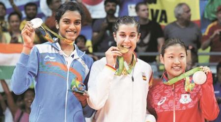 Carolina Marin, badminton, rio, rio olympics, Fernando Rivas, carolina marin boyfriend, carolina marin coach, hunters, Sameer Verma, Olympics final, indian express news, india news, sports news, badminton news