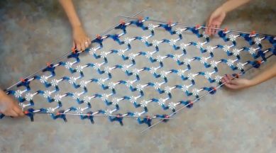 Metamaterial, easily manipulated, increase the stiffness by orders of a magnitude, materials structure, topological protection, future of shock absorbers, future of suspension, new technology, Science, Science news 