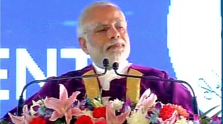 PM Modi, Narendra Modi,  Indian Science Congress, PM Modi on development, PM Modi on disruptive technology, indian express news