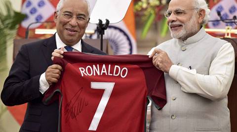 PM Modi receives Lionel Messi jersey as gift. See pics - India Today