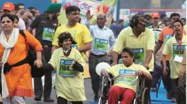Standard Chartered Mumbai Marathon, mumbai marathon, mumbai disabled marathon, healthy run, indian express news, india news, mumbai, mumbai news