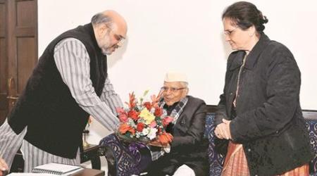 ND Tiwari, Congress, bjp, uttarakhand elections, nd tiwari bjp, nd tiwari quit congress, rohit shekhar, latest news, indian express news, india news, elections updates