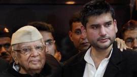 ND Tiwari, ND Tiwari joins BJP, ND Tiwari BJP, Congress, bjp, uttarakhand elections, news, rohit shekhar, latest news, indian express news,