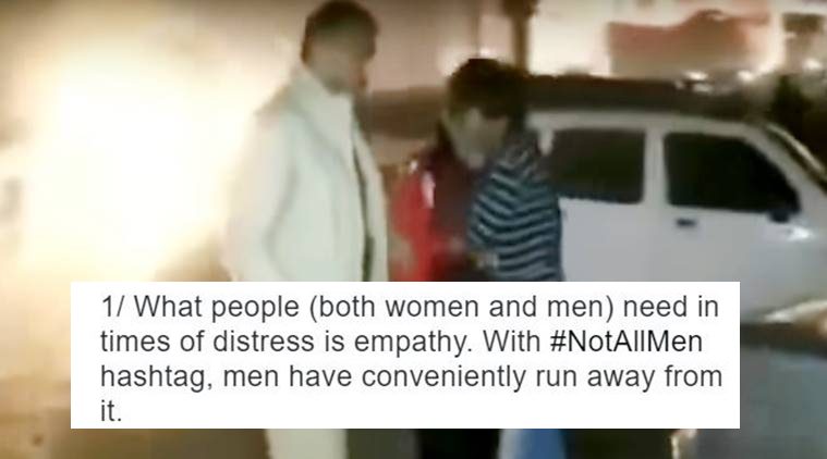 Twitterati responds strongly to those who said #NotAllMen after Bengaluru  mass molestation | Trending News,The Indian Express