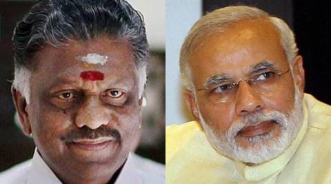 Tamil Nadu CM O Panneerselvam thanks PM Modi for support to jallikattu Tamil Nadu CM O Panneerselvam thanks PM Modi for support to jallikattu