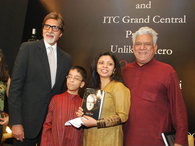 om puri, om puri biography, om puri wife, Nandita puri, om puri son