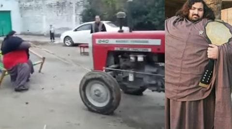 pakistan, hulk, pakistan hulk, pak hulk, pak hulk video, real life hulk, world strongest man, viral video, trending video, latest news, indian express