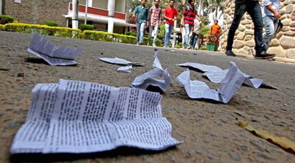 Punjab mass copying in examinations, Cheating in Punjab exams, Punjab School Education Department, PSED, Punjab schools affiliation cancelled, Punjab News, Indian Express