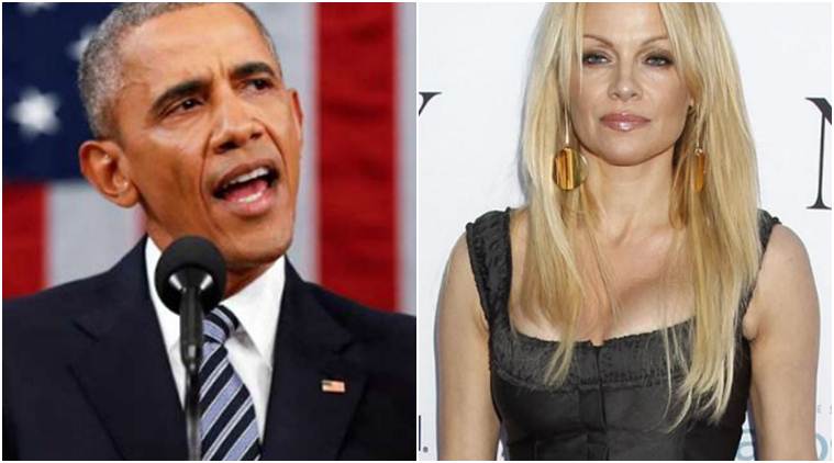 President Barack Obama, Pamela Anderson, Pamela Anderson Barack Obama, Barack Obama news