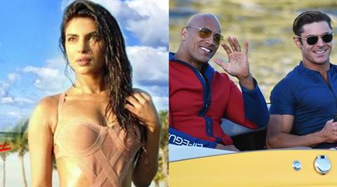 Priyanka Chopra Xxx - Priyanka Chopra hopes Dwayne Johnson, Zac Efron will come to India for  Baywatch | Entertainment News,The Indian Express
