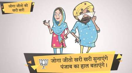 punjab elections, punjab bjp, bjp, sikh votes, bjp election campaign, media campaign, social media campaign, bjp punjab, punjab bjp news, indian express news, india news, punjab polls, latest