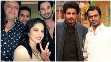 sunny leone, shah rukh khan, nawazuddin siddiqui, raees screening, nawazuddin shah rukh, nawaz srk, nawazuddin raees, raees review, raees box office, raees news, raees shah rukh khan, shah rukh sunny leone, indian express, indian express news, entertainment news