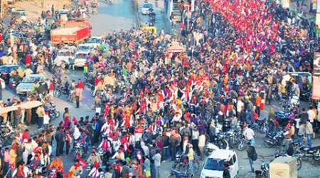 gujarat, ahmedabad news, rajkot, rajkot news, hardik patel, hardik patel rally, patel rally gujarat, rajkot patel rally, indian express, india news