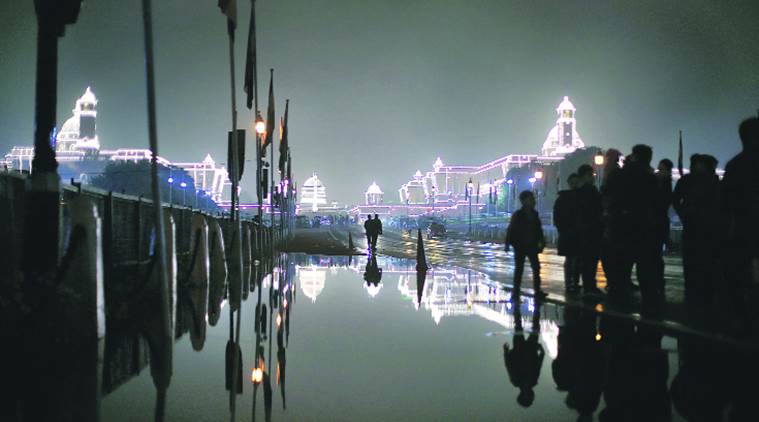 Republic day, rainfall, Delhi rainfall, republic day rains, republic day celebrations, Rajpath, india news, indian express news