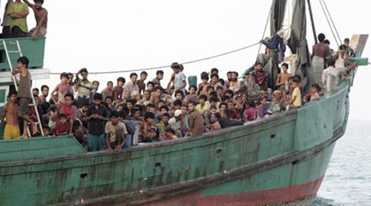 Rohingya, Rohingya refugees in India, Who are the Rohingya, Rohingyas and India, What is the Rohingya crisis, Rohingyas in Myanmar, Burmese persecution of Rohingyas, Rohingya Muslims, Rohingya Muslims in Myanmar, Rohingya kid, Rohingya Alan Kurdi, picture of Rohingya kid, Rohingya crisis, Indian Express