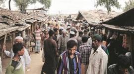 rohingya, myanmar, armed rohingya militants, rohingya camp bangladesh, bangladesh, bangladesh rohingya camp, rohingya news, rakhine, UN rights envoy, rohingy abuse, rohingya human rights abuse, world news, indian express news