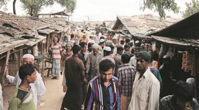 rohingya, myanmar, armed rohingya militants, rohingya camp bangladesh, bangladesh, bangladesh rohingya camp, rohingya news, rakhine, UN rights envoy, rohingy abuse, rohingya human rights abuse, world news, indian express news