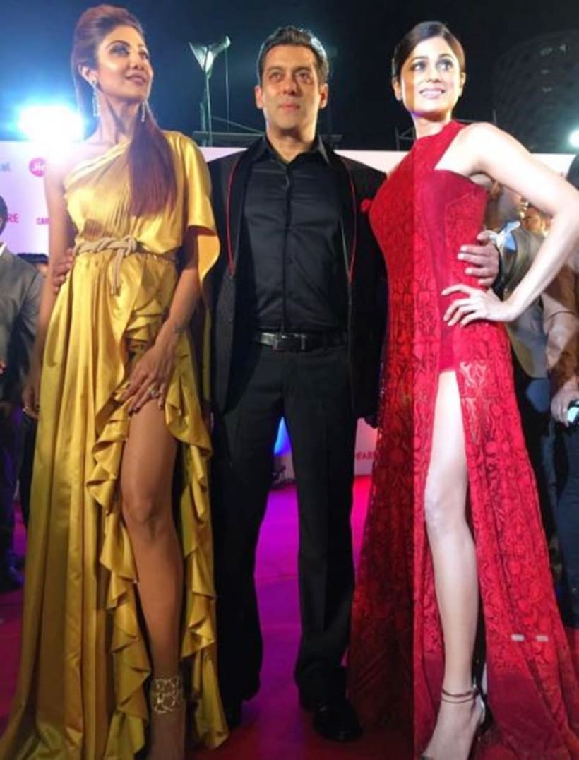 salman khan, shilpa shetty, shamita shetty