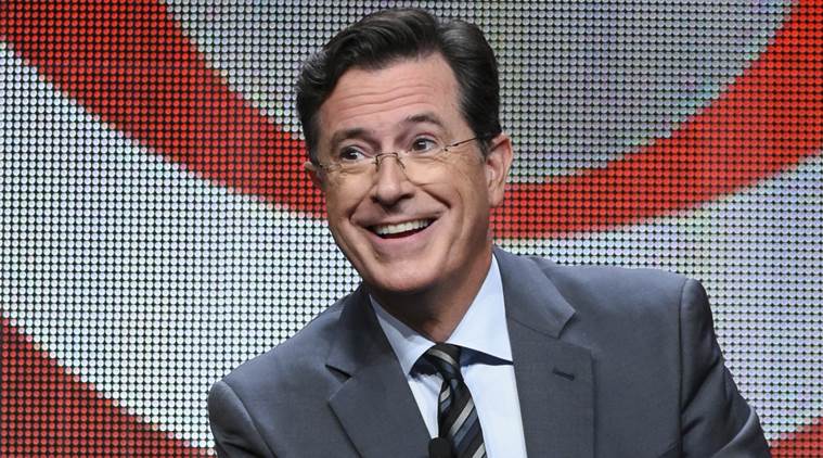 Stephen Colbert, Late Show with Stephen Colbert, Donald Trump, CBS, Oral sex, Joke on Donald Trump, Orla sex joke, Indian express news, India news, Latest news