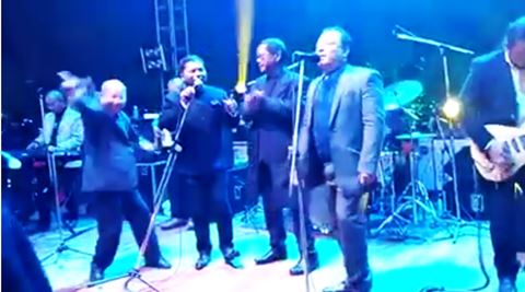 mukul sangma, meghalaya ministers sing beatles song, meghalaya minister sing and dance beatles song, shillong ministers sing and dance to beatles, mukul sangma dances to beatle song, mukul sangma donkupar roy paul lyngdoh beatles song, mukul sangma sings beatles song, mukul sangma donkupar roy beatles song, indian express, indian express news, indian express trending, viral