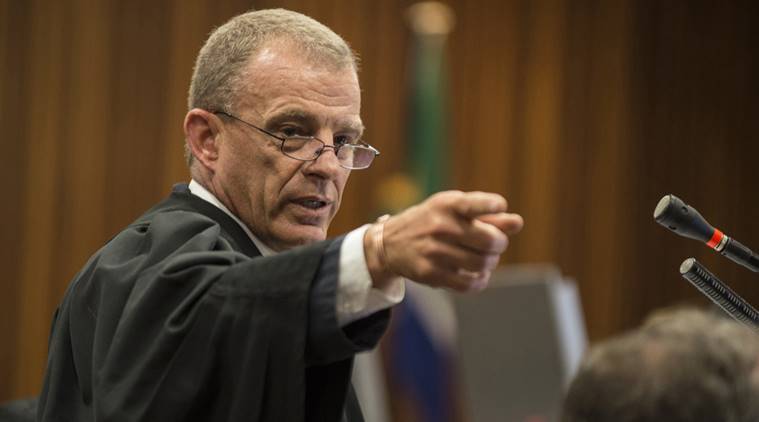 Oscar Pistorius prosecutor resigns, Oscar Pistorious Porsecutor, Gerrie Nel resigns, latest news, India news, National news, India news, national news, India news, National news